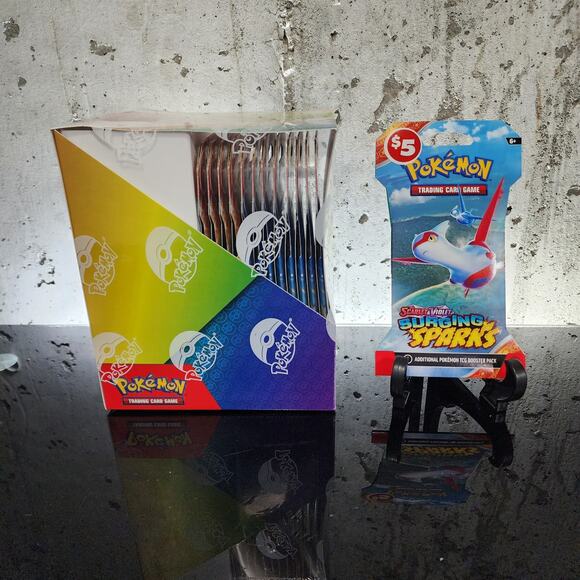 sealed surging sparks booster box Amazon.com: Pokemon TCG: Scarlet & Violet main image 0